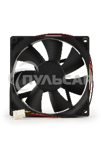 Вентилятор для корпуса Gembird FANCASE2 черный, 90 мм, 2500 об/мин, 26 дБ, 3 pin