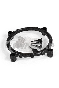 Кулер для процессора ExeGate Wizard EE91-PWM.BLUE серебристый, 90 мм, алюминий, 2400 об/мин, 24 дБ, 4 pin, 75 Вт, 50 мм