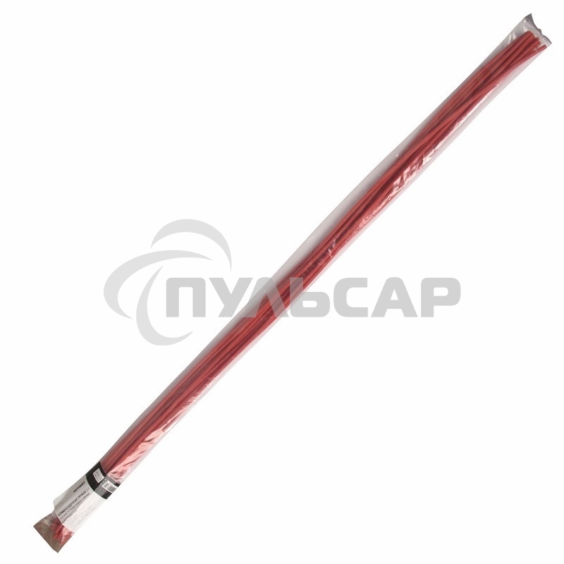 Термоусаживаемая трубка с клеевая Rexant 3,0/1,0 мм, красная, упаковка 10 шт. по 1 м