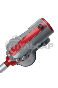 Пылесос вертикальный Galaxy GL 6255 серый/красный, питание от сети, 150 Вт, уборка сухая, пылесборник 0.8 л