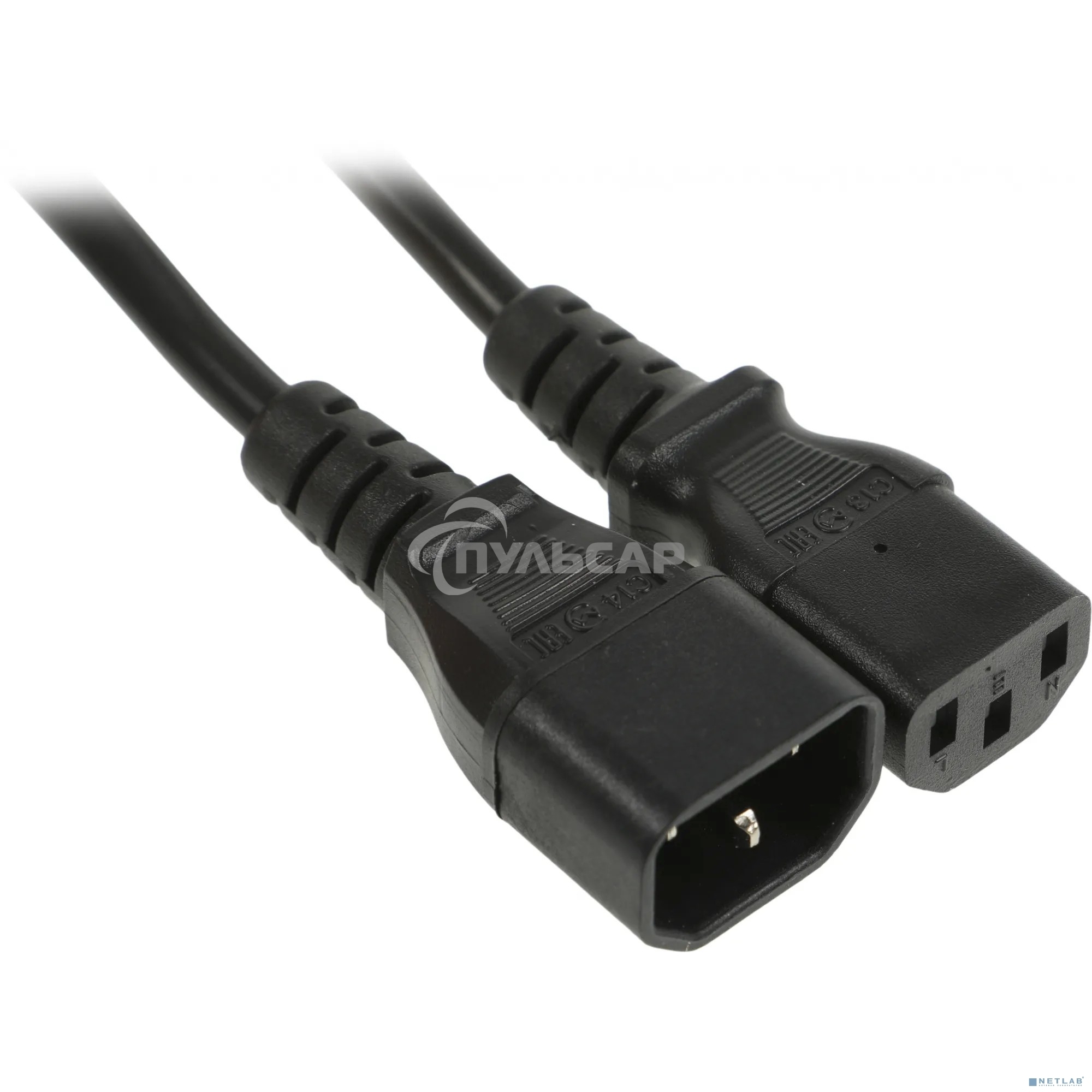 Шнур сетевой Rexant IEC 320 C13 – IEC 320 C14 3x1,0мм², длина 5м