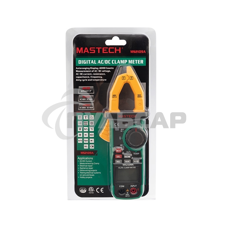 Токовые клещи MASTECH MS2109A 13-1309