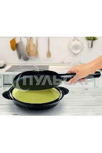 Блинница Redmond RSM-1409 Мощность 800 Вт. Материал корпуса: пластик. Антипригарное покрытие рабочей пластины. Диаметр рабочей поверхности – 20 см. Светодиодная индикация. Беспроводная рабочая часть. Подставка с отсеком для хранения электрошнура и противо