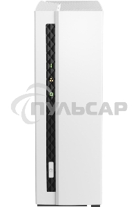 Сетевое хранилище SMB QNAP TS-133 NAS 1 HDD tray. ARM 4-core Cortex-A55 1.8GHz, ram 2 Gb (max), 1x1GbE, 1xUSB 2.0 port,1xUSB 3.2 Gen 1