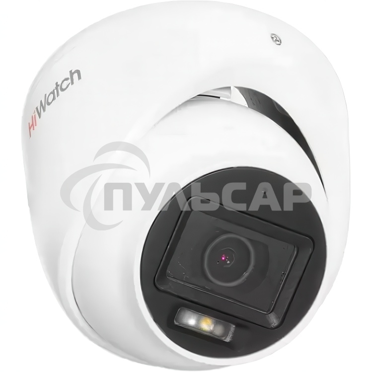 Камера видеонаблюдения аналоговая HiWatch DS-T203A(B) (3.6mm) 3.6-3.6мм HD-TVI цв. корп.:белый