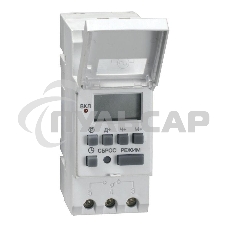 Таймер ТЭ15 цифровой 16А 230В на DIN-рейку ИЭК