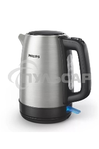 Чайник электрический Philips HD9350/90, 1,7 л, 2200 Вт, световой индикатор, функция автовыключения, индикатор уровня воды