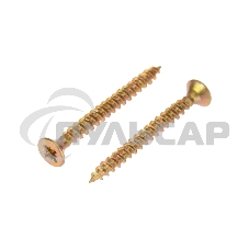 Саморез универсальный KRANZ 3х30, желтый цинк, пакет (1000 шт/уп)