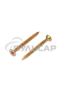 Саморез универсальный KRANZ 3х30, желтый цинк, пакет (1000 шт/уп)