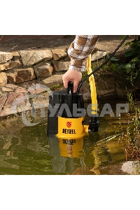 Дренажный насос DP800A, 800 Вт, подъем 5 м, 13000 л/ч Denzel