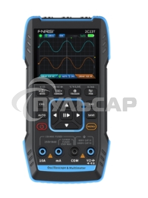Двухканальный цифровой осциллограф FNIRSI-2C23T 3 в 1