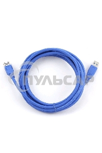 Кабель Gembird PRO CCP-USB3-AMAF-10, USB 3.0 кабель удлинительный 3.0м AM/AF позол. контакты, пакет
