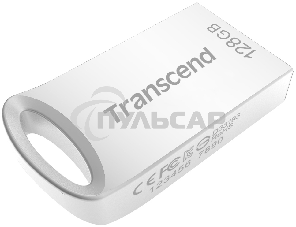 Флешка USB Transcend 128 Gb JETFLASH 710 (Silver)