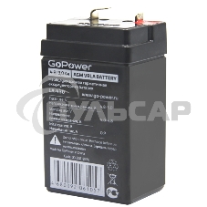 Аккумулятор свинцово-кислотный GoPower LA-430 4V 3Ah (1/20)
