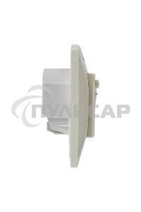 Терморегулятор механическийRX-308G (бежевый) (совместим с Schneider серии Glossa) Rexant