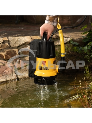 Дренажный насос DP800A, 800 Вт, подъем 5 м, 13000 л/ч Denzel