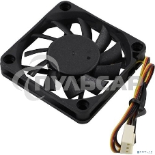 Вентилятор для корпуса ExeGate ExtraSilent ES06010S3P черный, 60 мм, 2000 об/мин, 16 дБ, 3 pin