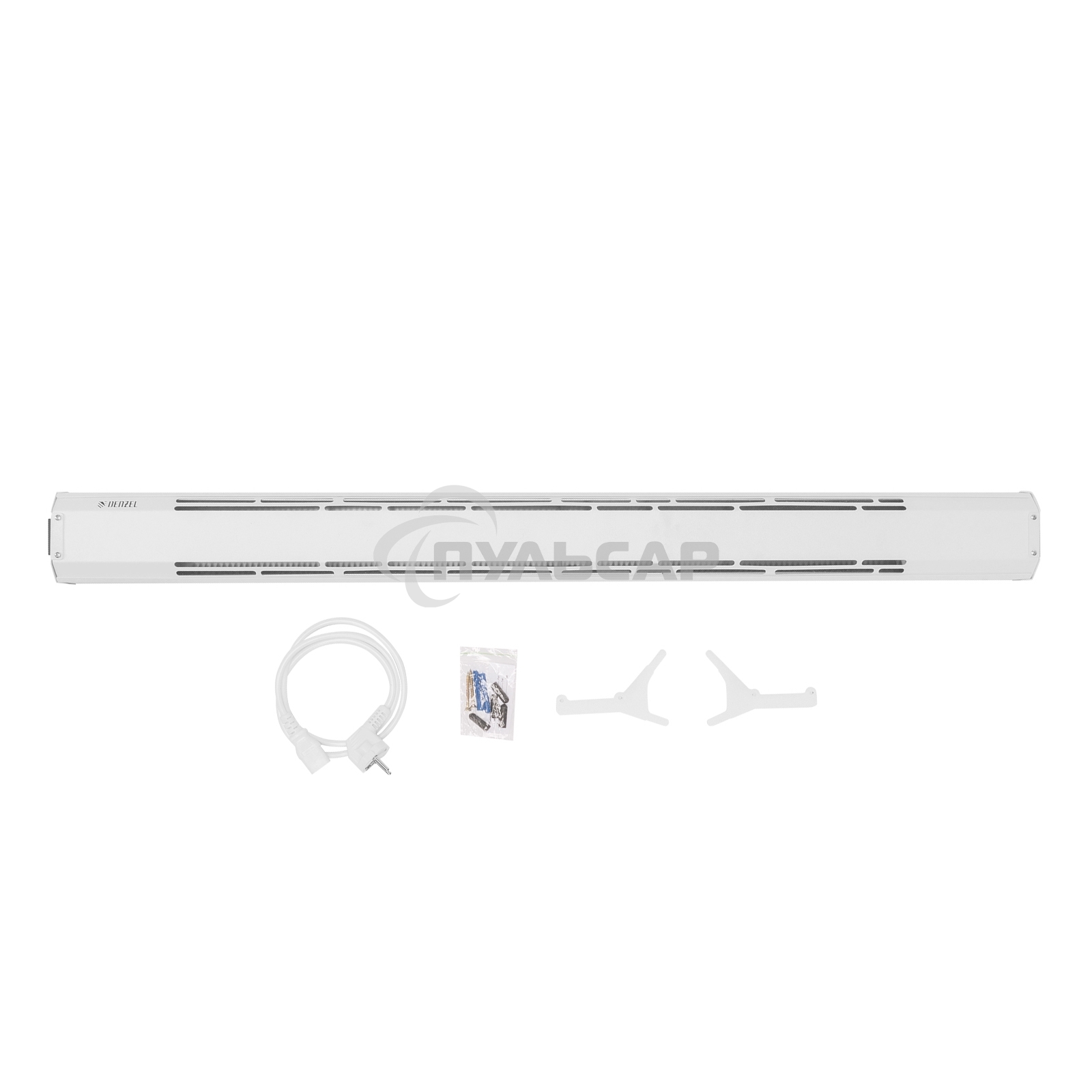 Конвектор плинтусный Denzel ATRIC-45 белый, 450 Вт, 6 м2