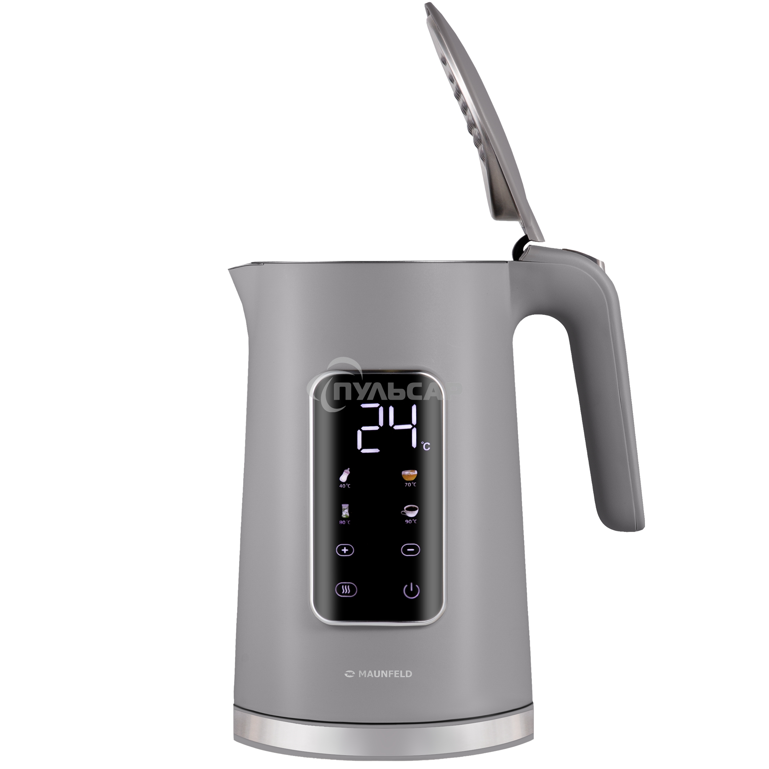 Чайник электрический Maunfeld MGK-635DGR серый, 1,7 л, 2200 Вт