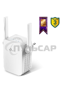 Усилитель TP-Link Wi-Fi AC750 Wi-Fi Range Extender, Wall Plugged,433Mbps at 5GHz + 300Mbps at 2.4GHz, 802.11ac/a/b/g/n, 1 10/100M LAN, WPS button, 2 fixed antennas поставляется без кабеля RJ-45