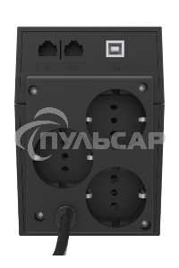 Источник бесперебойного питания Powercom RPT-800AP EURO 480W USB