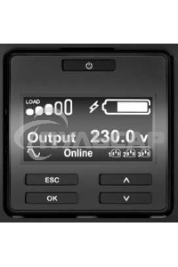 Источник бесперебойного питания APC Smart-UPS SRT, 1000VA/1000W, On-Line, Extended-run, Rack 2U (Tower convertible), черный