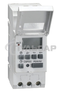 Таймер ТЭ15 цифровой 16А 230В на DIN-рейку ИЭК