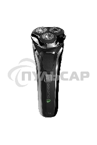 Электробритва Polaris PMR 0305R wet&dry PRO 5 blades элктрическая, черный/хром