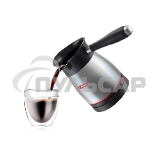 Кофеварка-турка электрическая Centek CT-1080 SS металл, исп. кофе - молотый, 0.5 л, 480 Вт