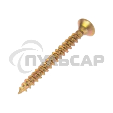 Саморез универсальный KRANZ 3х30, желтый цинк, пакет (1000 шт/уп)