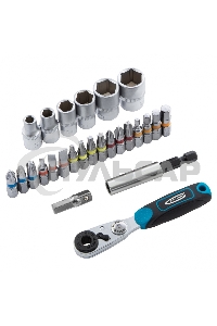 Набор бит и торцевых головок 1/4