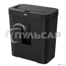 Уничтожитель бумаги (шредер) Deli ET022, черный, Р-4, 4х40, 8 Листов, 12л.