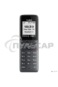 Беспроводная телефонная IP-DECT-система YEALINK W71P (база W70B+трубка W71H) до 10 SIP-аккаунтов, до 10 трубок на базу, до 20 вызовов, шт
