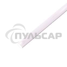 Трубка термоусадочная 6.0/3.0 1м бел. Rexant 20-6001