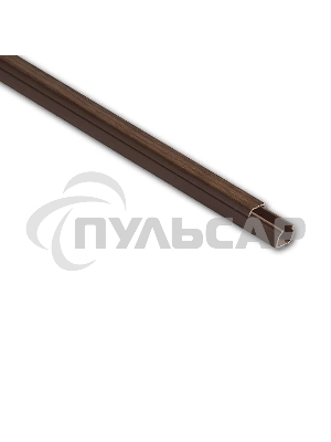 Кабель-канал 12х12 L2000 пластик дуб (темн. основа) Рувинил РКК-12х12-08М