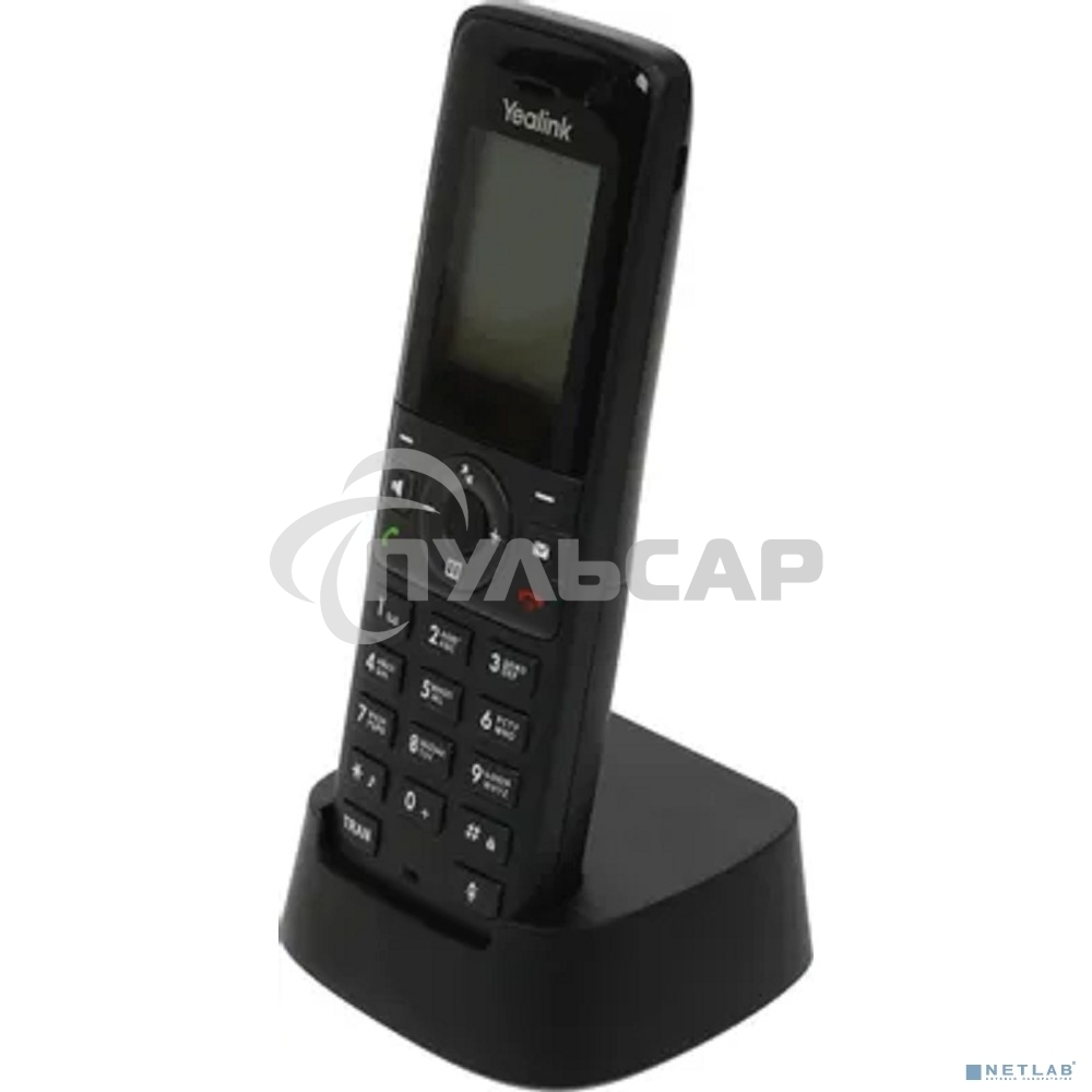 Беспроводная телефонная IP-DECT-система YEALINK W71P (база W70B+трубка W71H) до 10 SIP-аккаунтов, до 10 трубок на базу, до 20 вызовов, шт