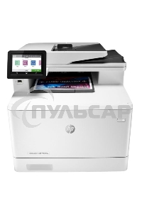 МФУ лазерное HP LaserJet Pro M479fdn (W1A79A), A4, цветной, печ. до 27 стр/мин., скан. до 29 стр/мин. (ч/б) 20 стр/мин. (цвет), 600 x 600 dpi (печать) 1200x1200dpi (скан.), USB, RJ-45, Air Print, Mopria