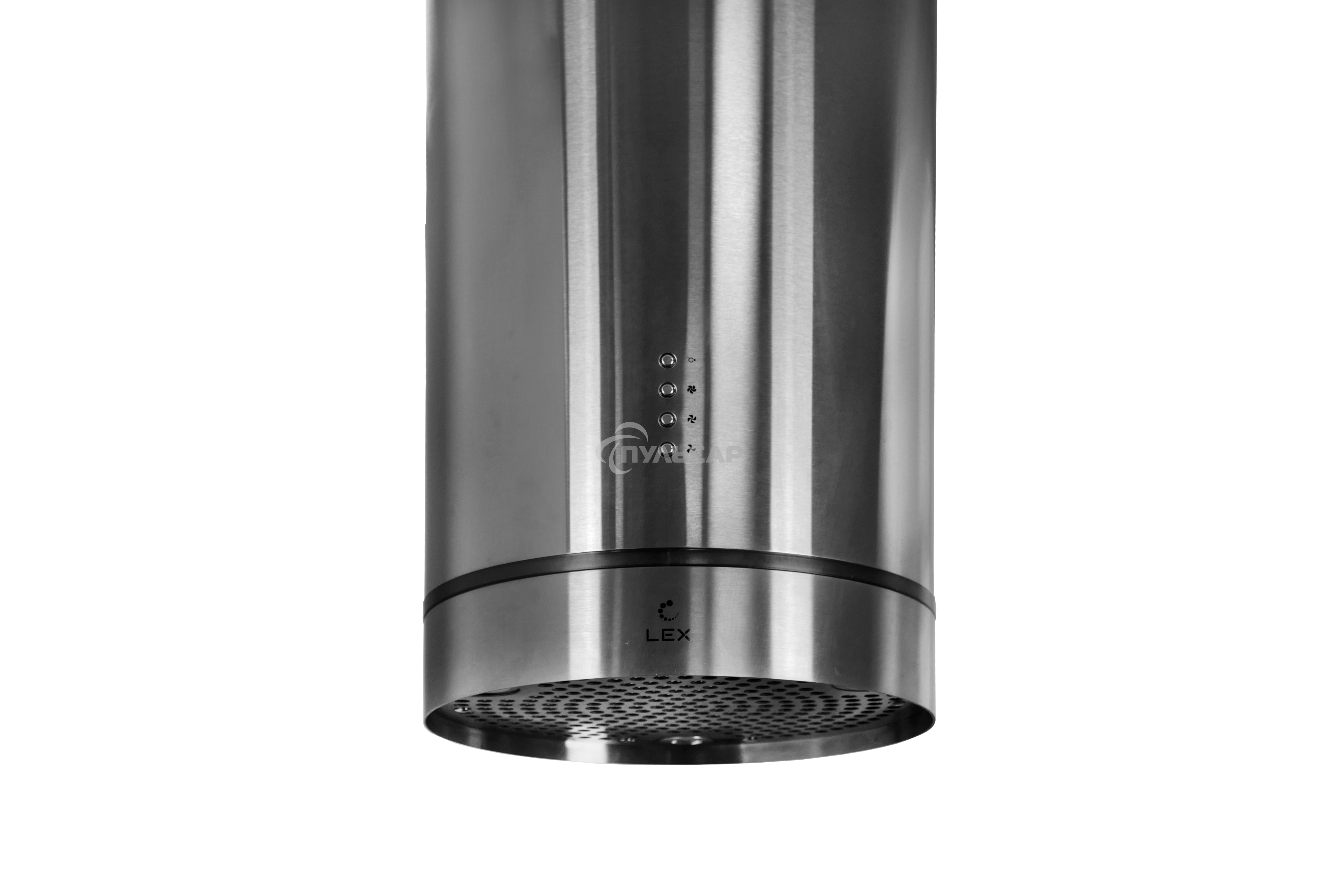Вытяжка каминная LEX TUBO ISOLA 350 нержавеющая сталь управление: кнопочное (1 мотор)