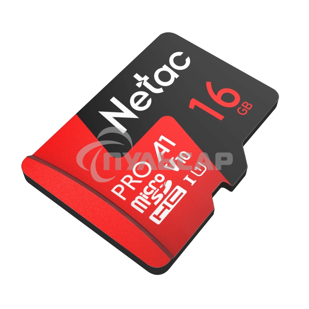 Флеш-накопитель NeTac Карта памяти Netac MicroSD P500 Extreme Pro 16Gb, Retail version card only
