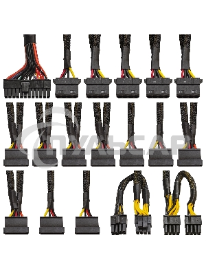 Блок питания серверный 1100W ExeGate ServerPRO-1100ADS (ATX, APFC, КПД 82% (80 PLUS), 2x8см fans, 24pin, 2x(4+