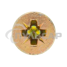 Дюбель-гвоздь полипропиленовый грибовидный бортик 6 х 40 мм, 200 шт. Сибртех