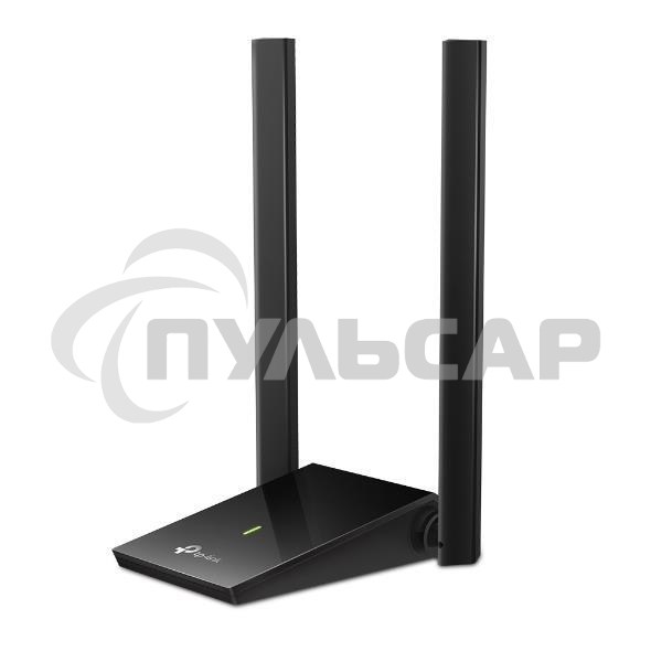 Адаптер TP-Link AC1300Mbps Dual-band High-Gain wireless USB adapter, 867Mbps at 5G and 400Mbps at 2.4G, two high gain antennas, USB 3.0, USB extension cable, support wave 2 MU-MIMO, full compatible with Windows and macOS.
