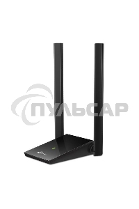 Адаптер TP-Link AC1300Mbps Dual-band High-Gain wireless USB adapter, 867Mbps at 5G and 400Mbps at 2.4G, two high gain antennas, USB 3.0, USB extension cable, support wave 2 MU-MIMO, full compatible with Windows and macOS.