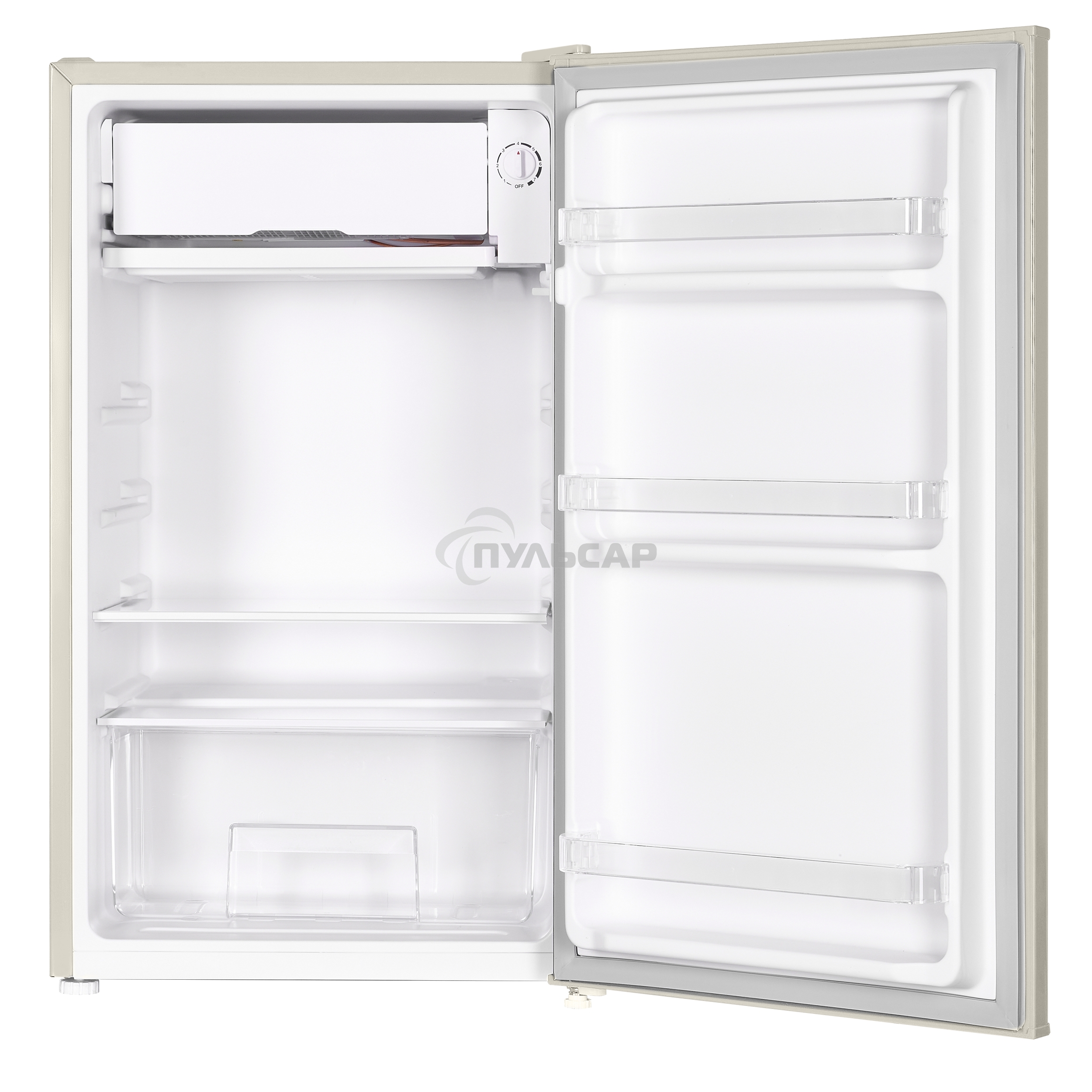 Холодильник Maunfeld MFF83RBG бежевый однокамерный 85л