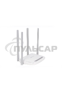 Беспроводный маршрутизатор Mercusys MW325R, 300Мбит/с,4 порта 100 Мбит/с, 4 фиксированных антенны