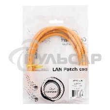 Патч-корд UTP Cablexpert кат.5e, 2м, литой, многожильный, оранжевый
