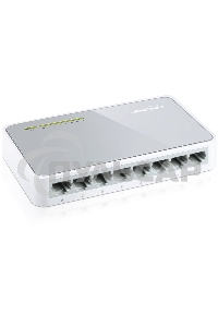 Коммутатор TP-Link SOHO TL-SF1008D Коммутатор 8-port 10/100M mini Desktop Switch, 8 10/100M RJ45 ports, Plastic case