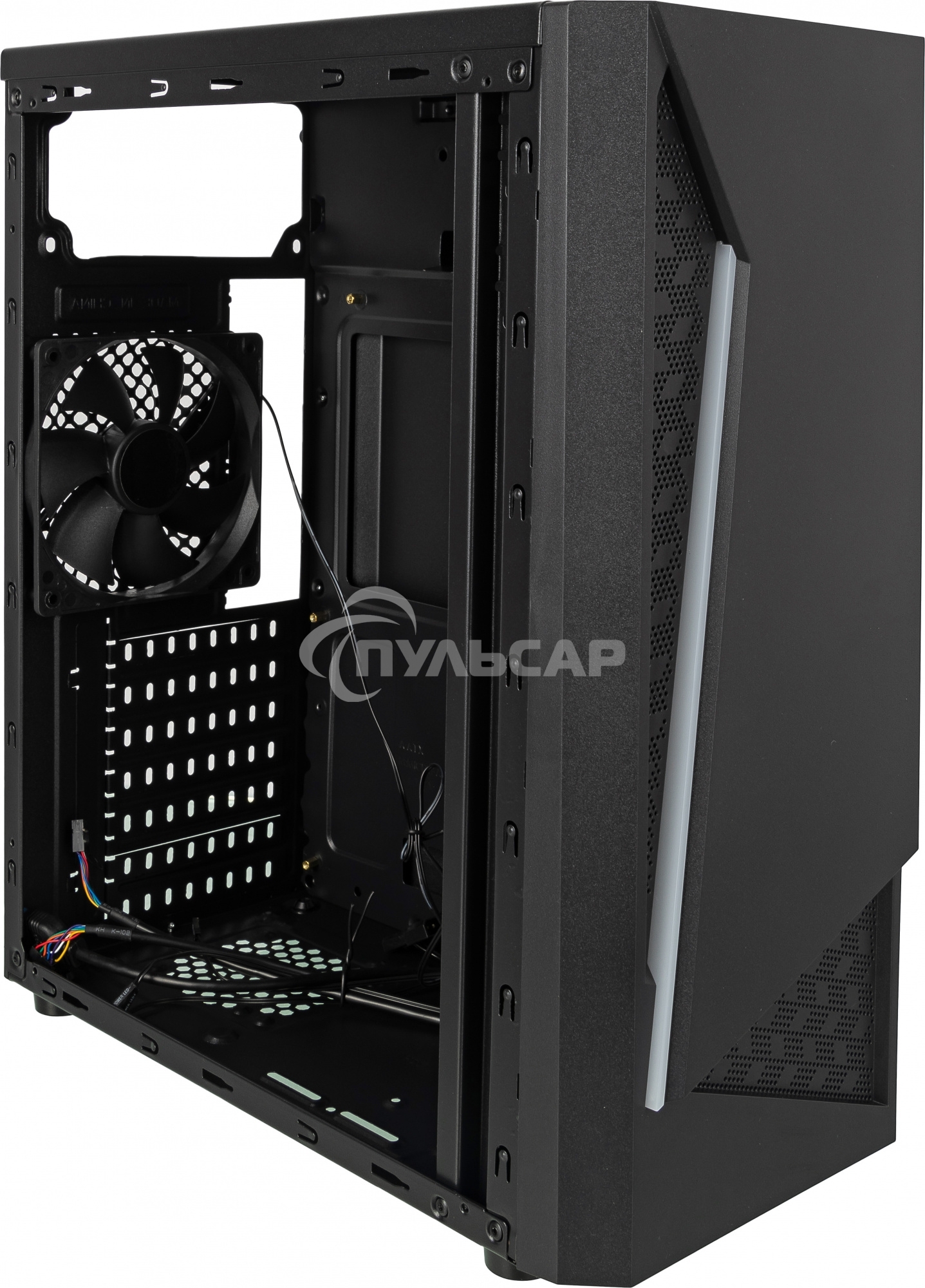 Компьютерный корпус Accord ACC-CL295RGb черный без БП ATX 4x120мм 2xUSB 2.0 1xUSB 3.0 audio