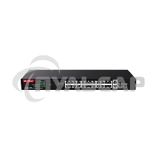 Коммутатор неуправляемый IP-COM G1128P-24-410W PoE, 28 портов, 26x1 Gbит/с, SFP 2x1 Gbит/с, PoE 24x30 Вт (до 370 Вт) Коммутатор неуправляемый IP-COM G1128P-24-410W PoE, 28 портов, 26x1 Gbит/с, SFP 2x1 Gbит/с, PoE 24x30 Вт (до 370 Вт)
