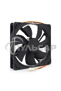 Вентилятор для корпуса Gembird FANCASE3/BALL черный, 120 мм, 2000 об/мин, 38 дБ, 3 pin